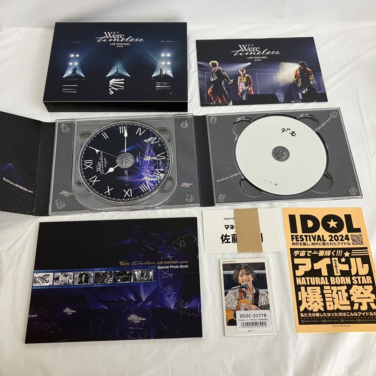 timelesz We're timelesz LIVE TOUR 2024 Blu-ray ペンライト