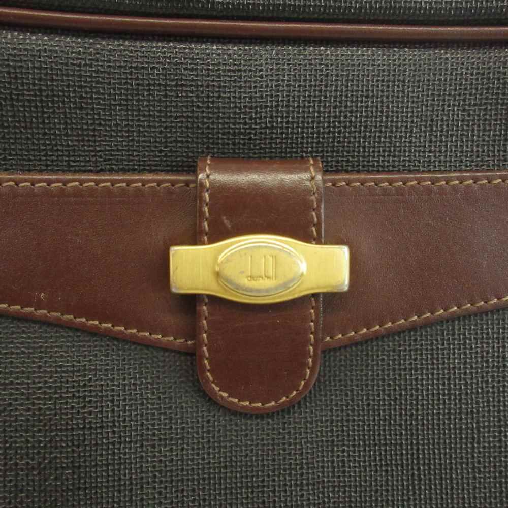 ダンヒル dunhill セカンドバッグ クラッチバッグ PVC レザー ロゴ 