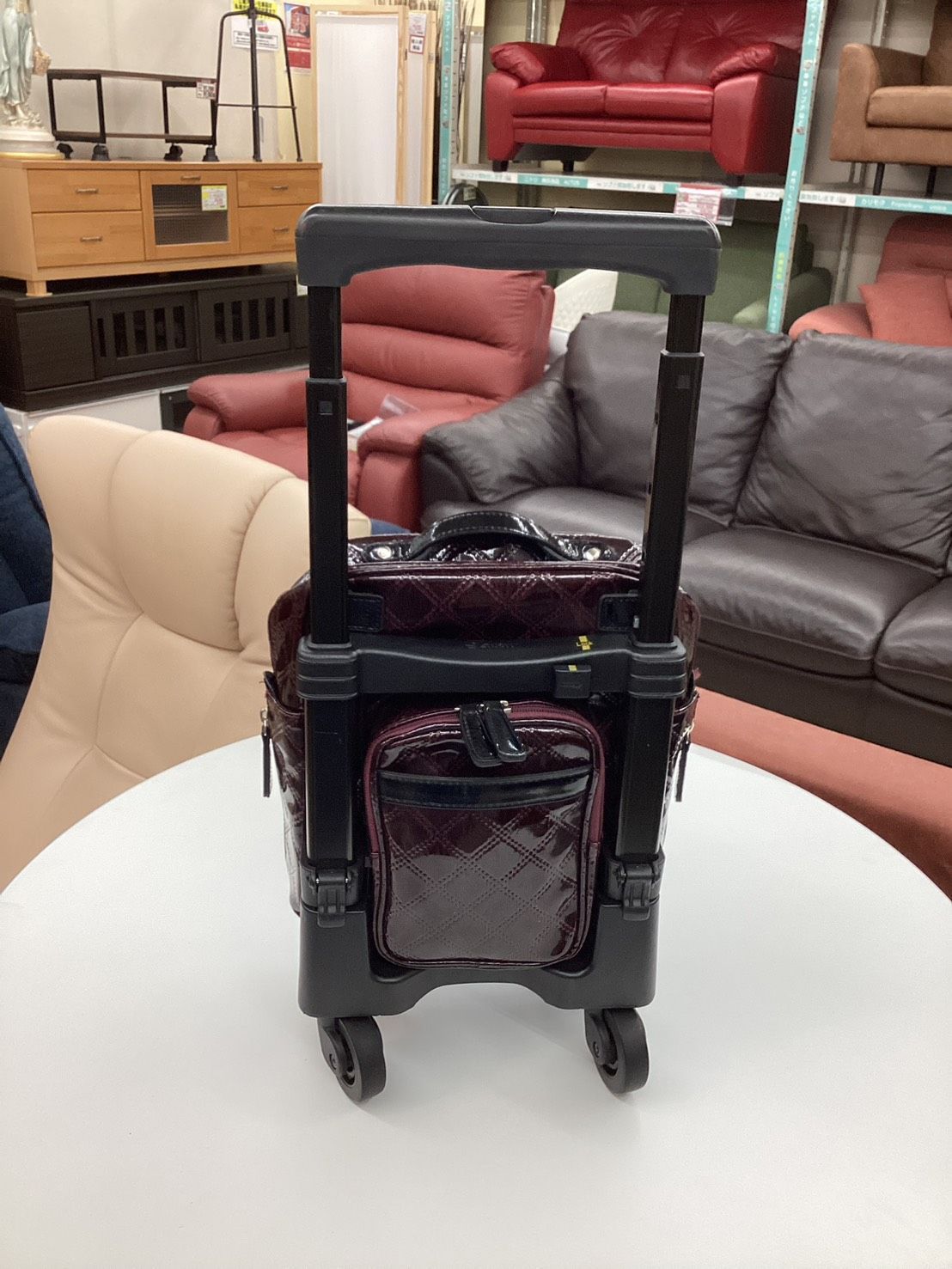 良品】SWANY スワニー エマイロ ボルドー キャリーバッグ 4輪 - メルカリ