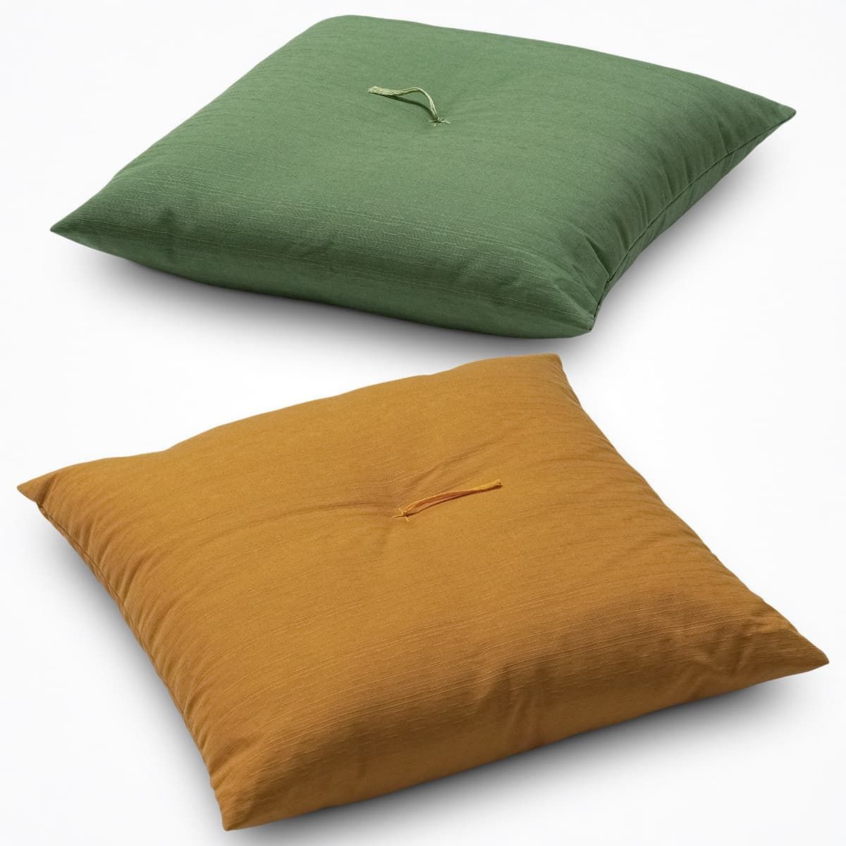 茶席判 座布団 日本製 約43×47cm コットンツムギ 側地組成綿100％ 和室 
