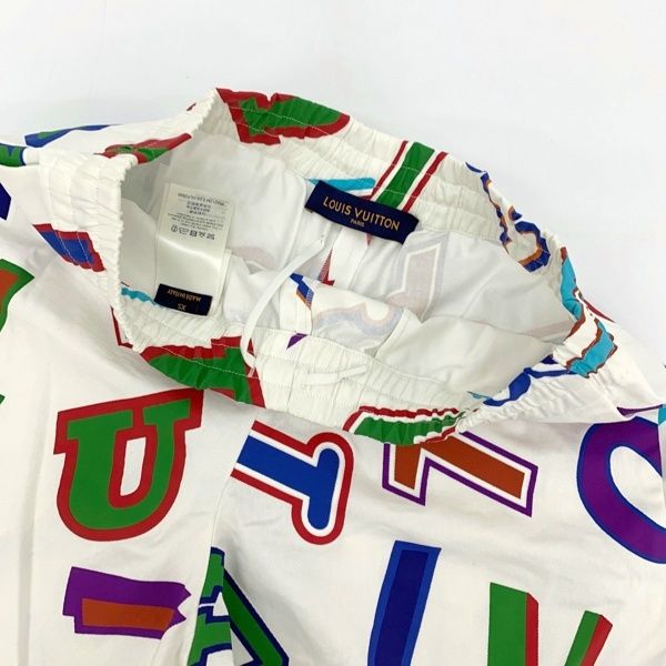 LOUIS VUITTON NBA ルイヴィトン ショートパンツ グラフィックロゴ