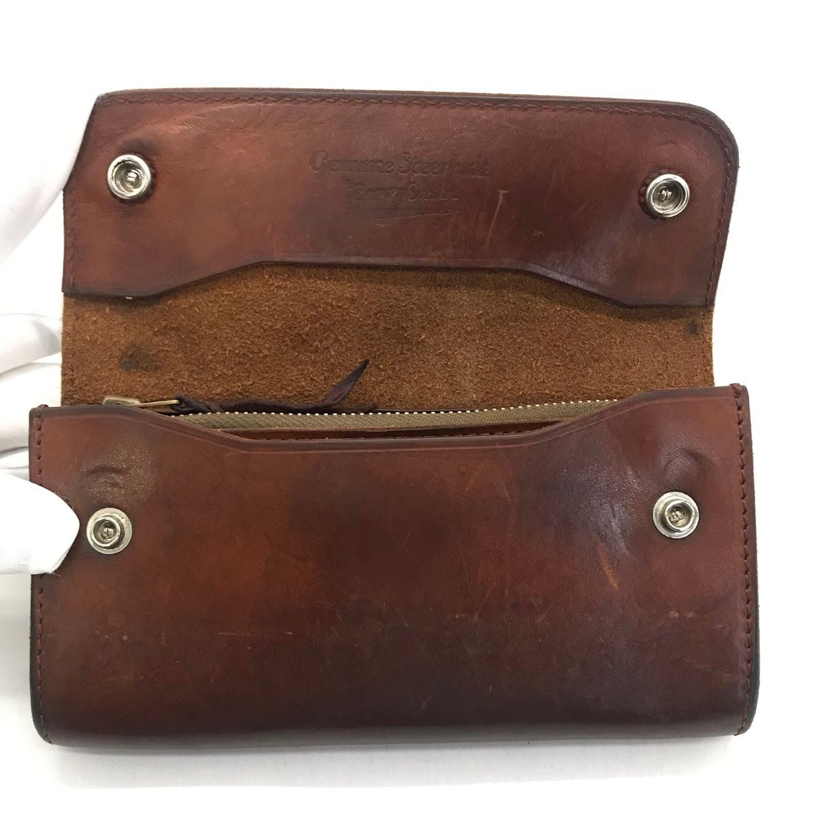 倉吉店】 中古 LARRY SMITH | ラリースミス 長財布 FLAP TRAVELERS