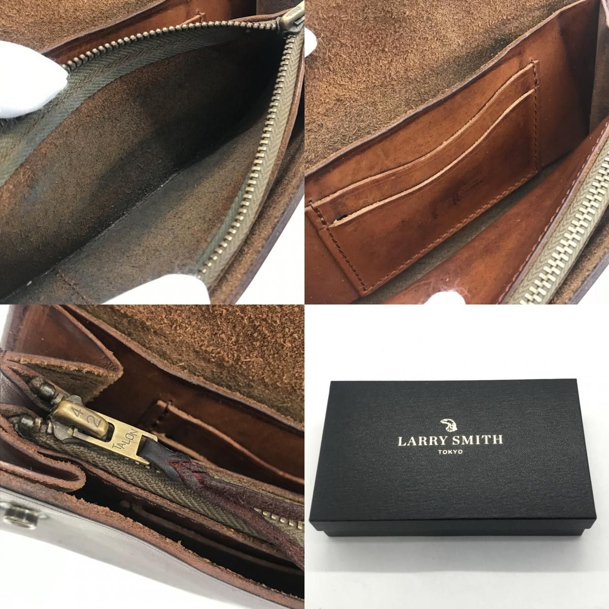 倉吉店】 中古 LARRY SMITH | ラリースミス 長財布 FLAP TRAVELERS