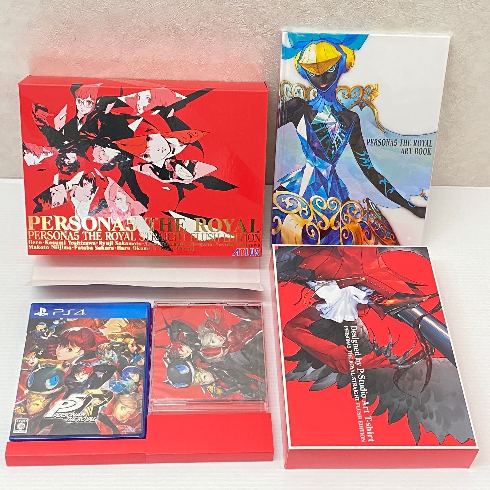 PS4ソフト ペルソナ5 ザ・ロイヤル ストレートフラッシュ