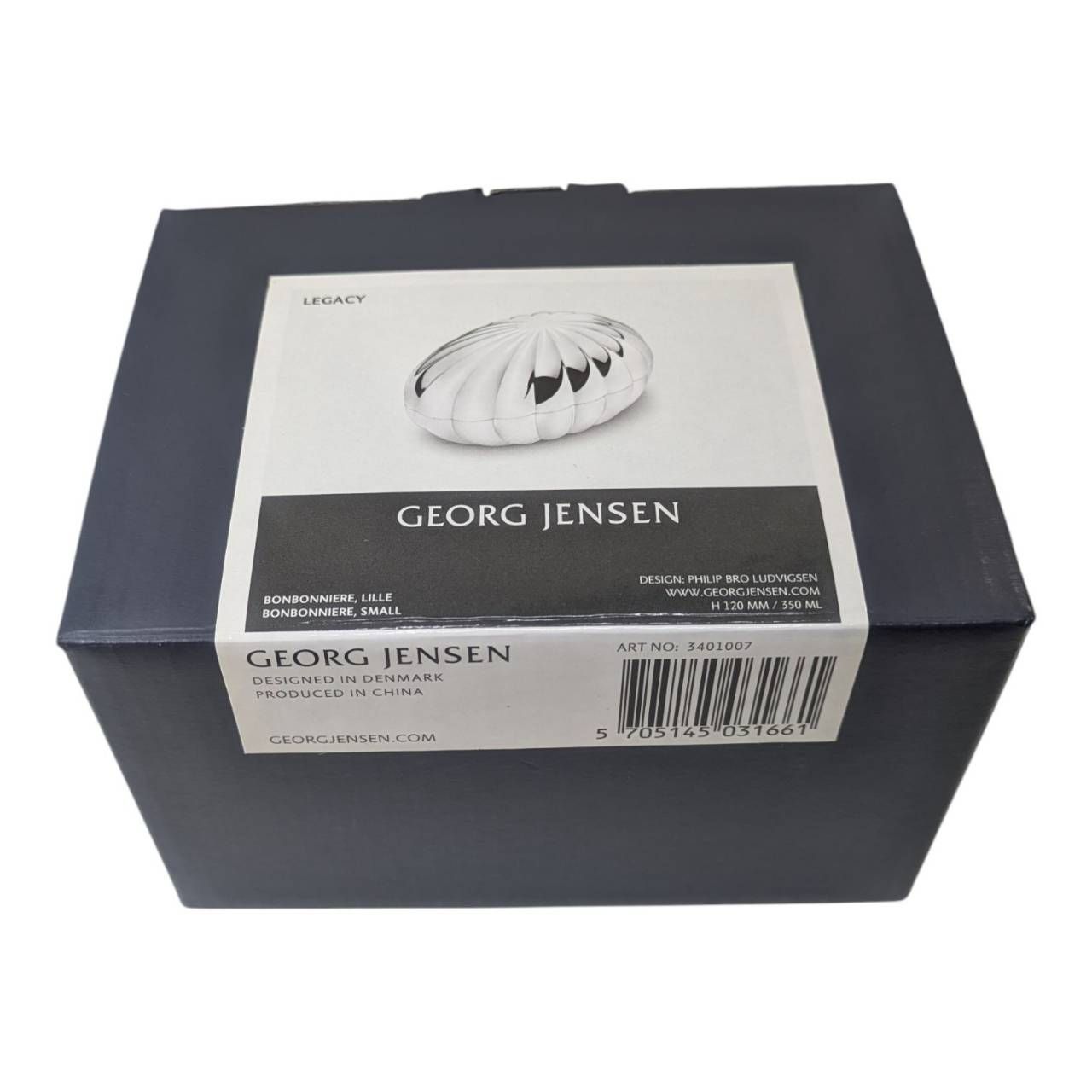 新品☆未使用】Georg Jensen ジョージジェンセン LEGACY BONBONNIERE