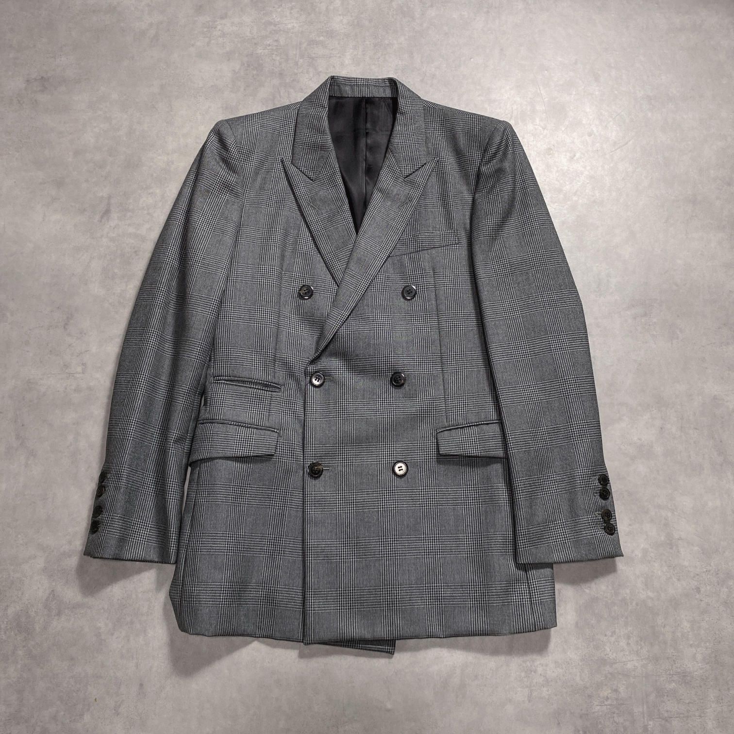 GQ5640◇JOHN LAWRENCE SULLIVAN：ダブルブレスト セットアップスーツ