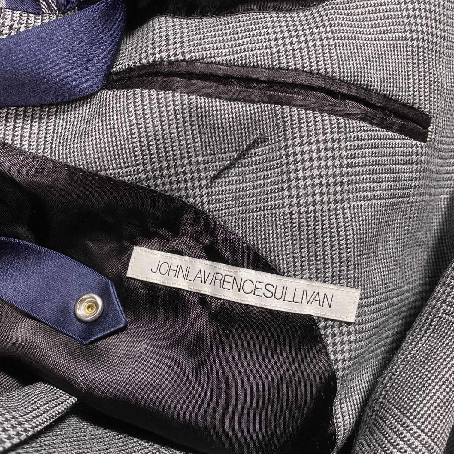 GQ5640◇JOHN LAWRENCE SULLIVAN：ダブルブレスト セットアップスーツ