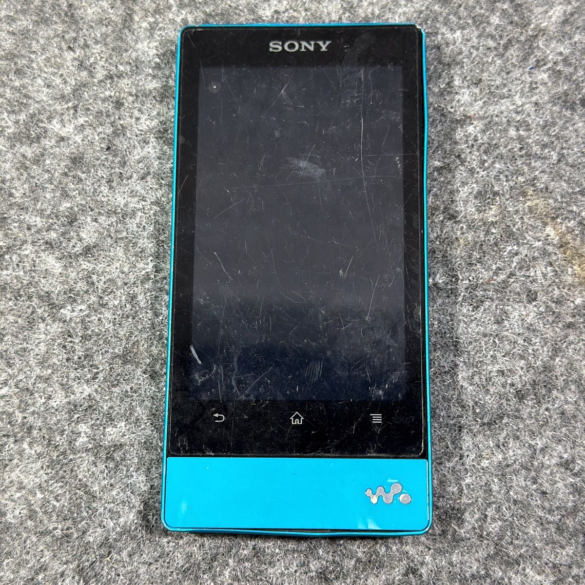 動作未確認】SONY ウォークマン NW-F805 ブルー 16GB ソニー 外装傷