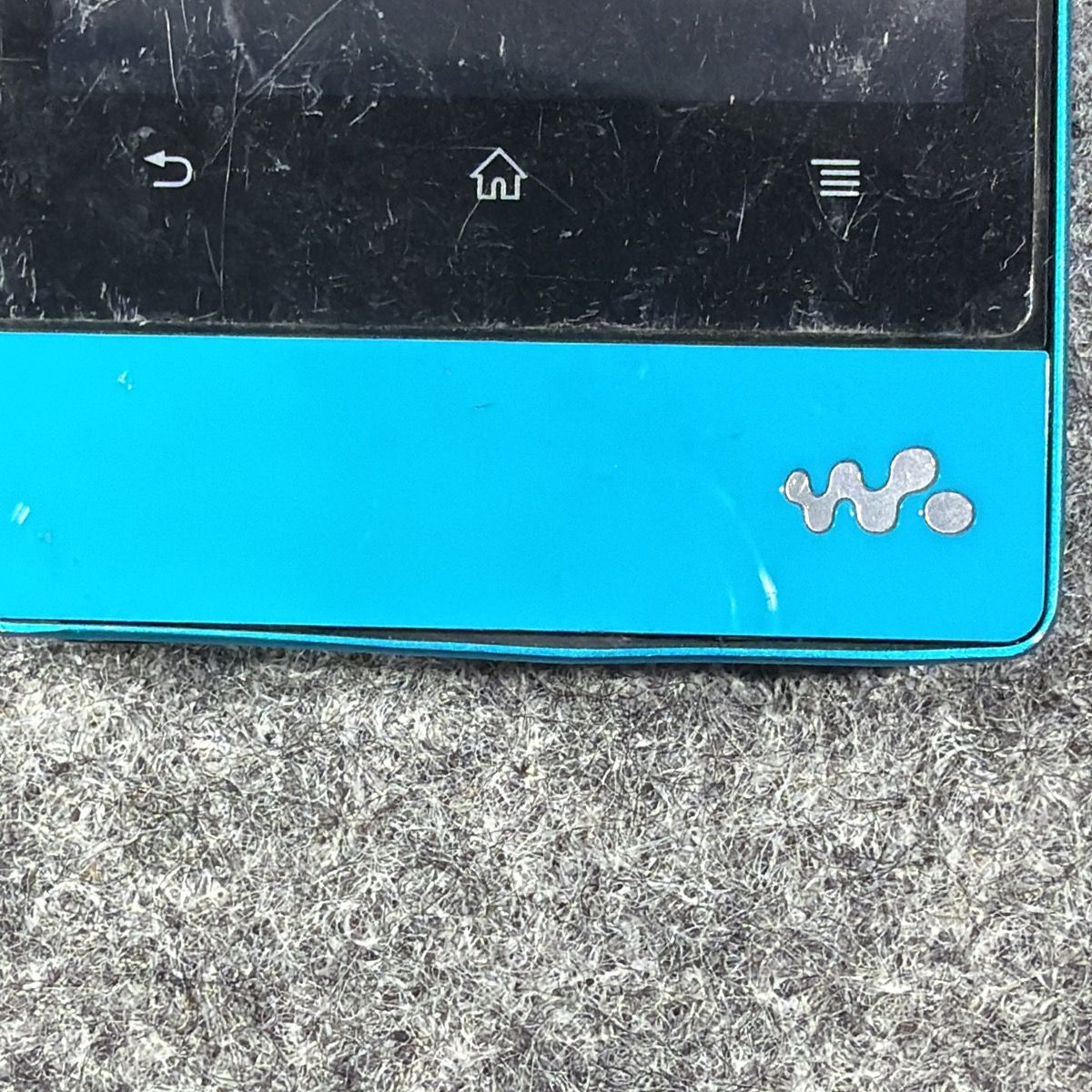 動作未確認】SONY ウォークマン NW-F805 ブルー 16GB ソニー 外装傷