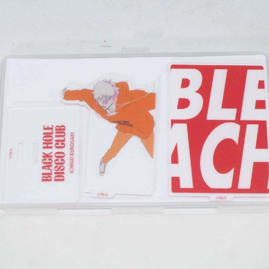 BLEACH BLACK HOLE DISCO CLUB 黒崎一護 缶バッジ BLEACH BLACK HOLE