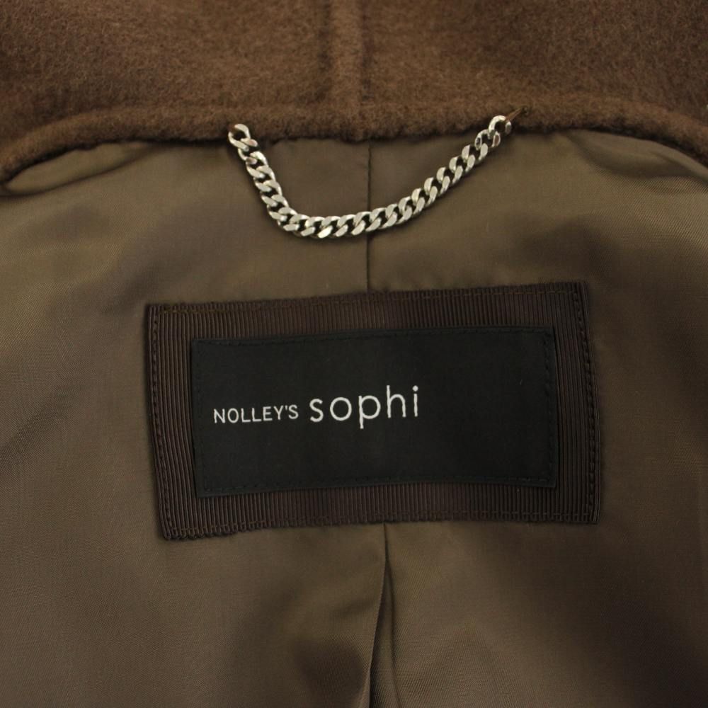 ノーリーズ Nolley's ソフィ sophi SUPER140リバーショールコート
