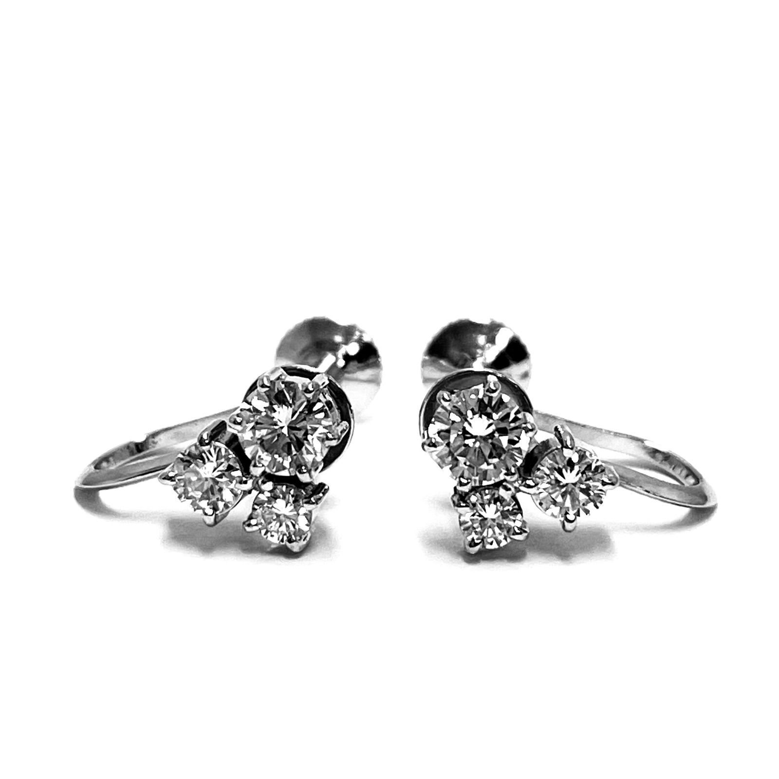 TASAKI / タサキ ダイヤイヤリング Pt900 0.34ct/0.34ct - メルカリ