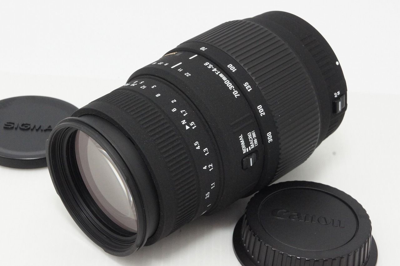 良品 SIGMA シグマ 70-300mm 4-5.6 DG MACRO Canon キヤノン EF