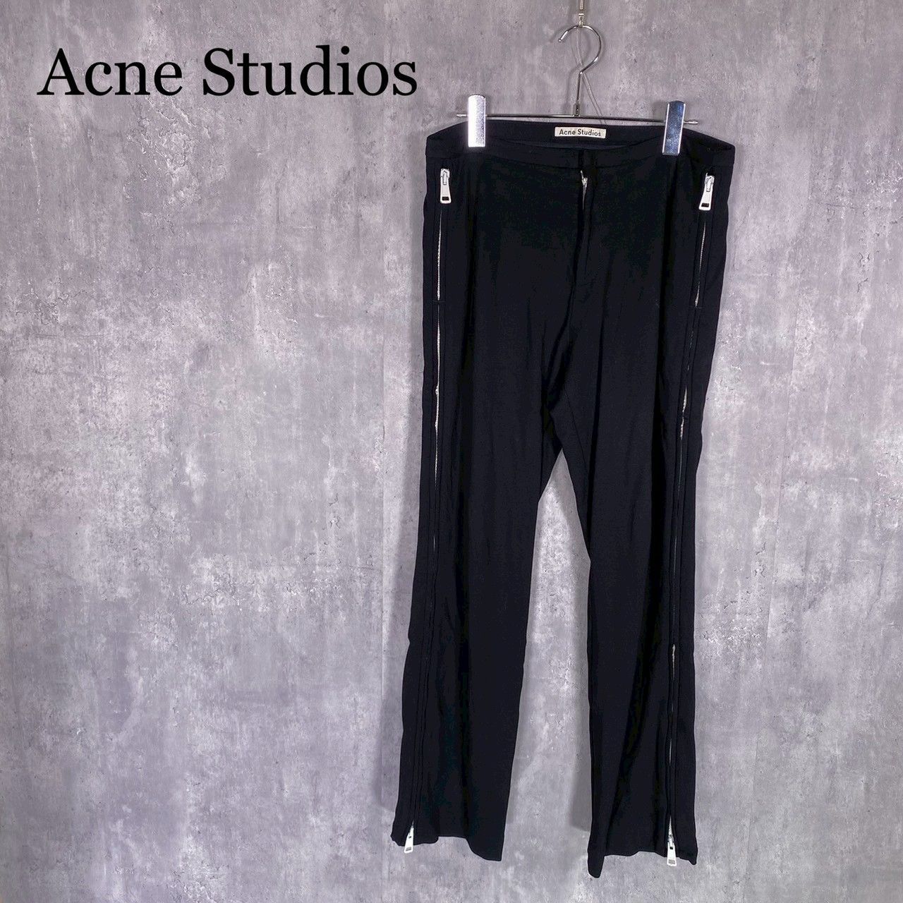 『Acne Studios』アクネストゥディオス (44) ジップディティールパンツ ボトムス Acne Studios』アクネストゥディオス (44) ジップディティールパンツ