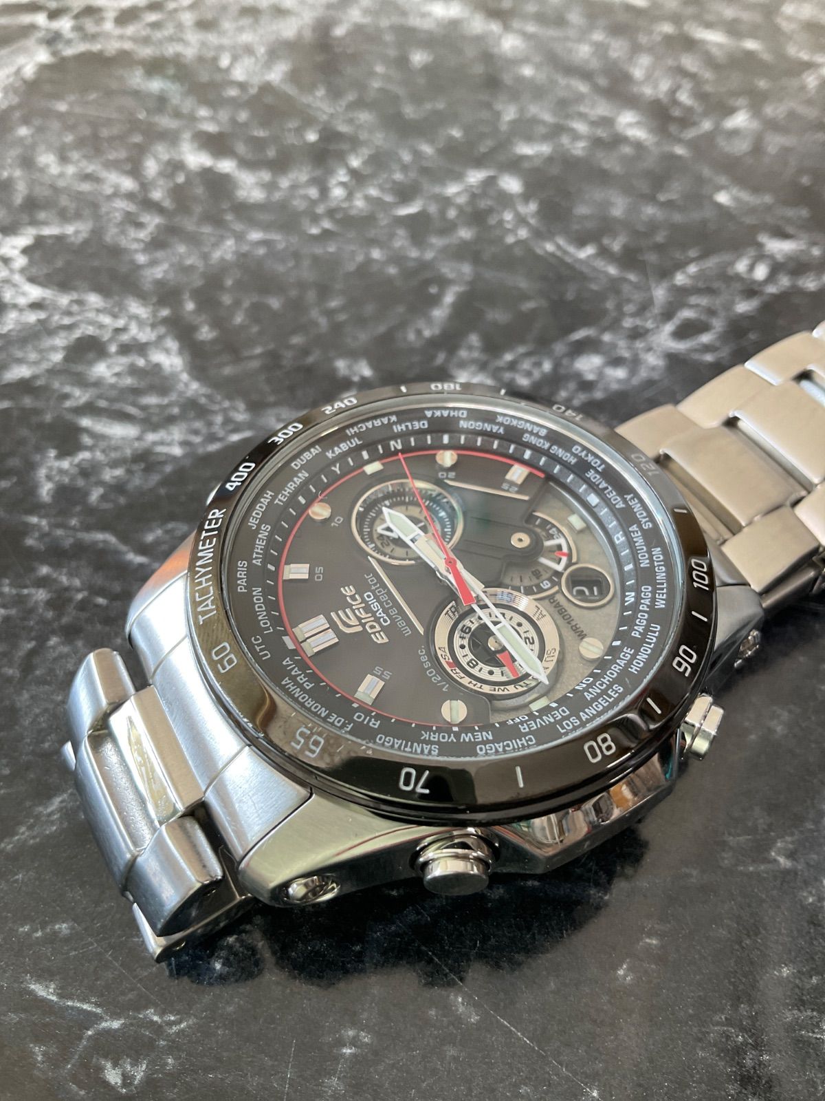 CASIO カシオ エディフィス EQW-M1000D 電波ソーラー 腕時計 - メルカリ
