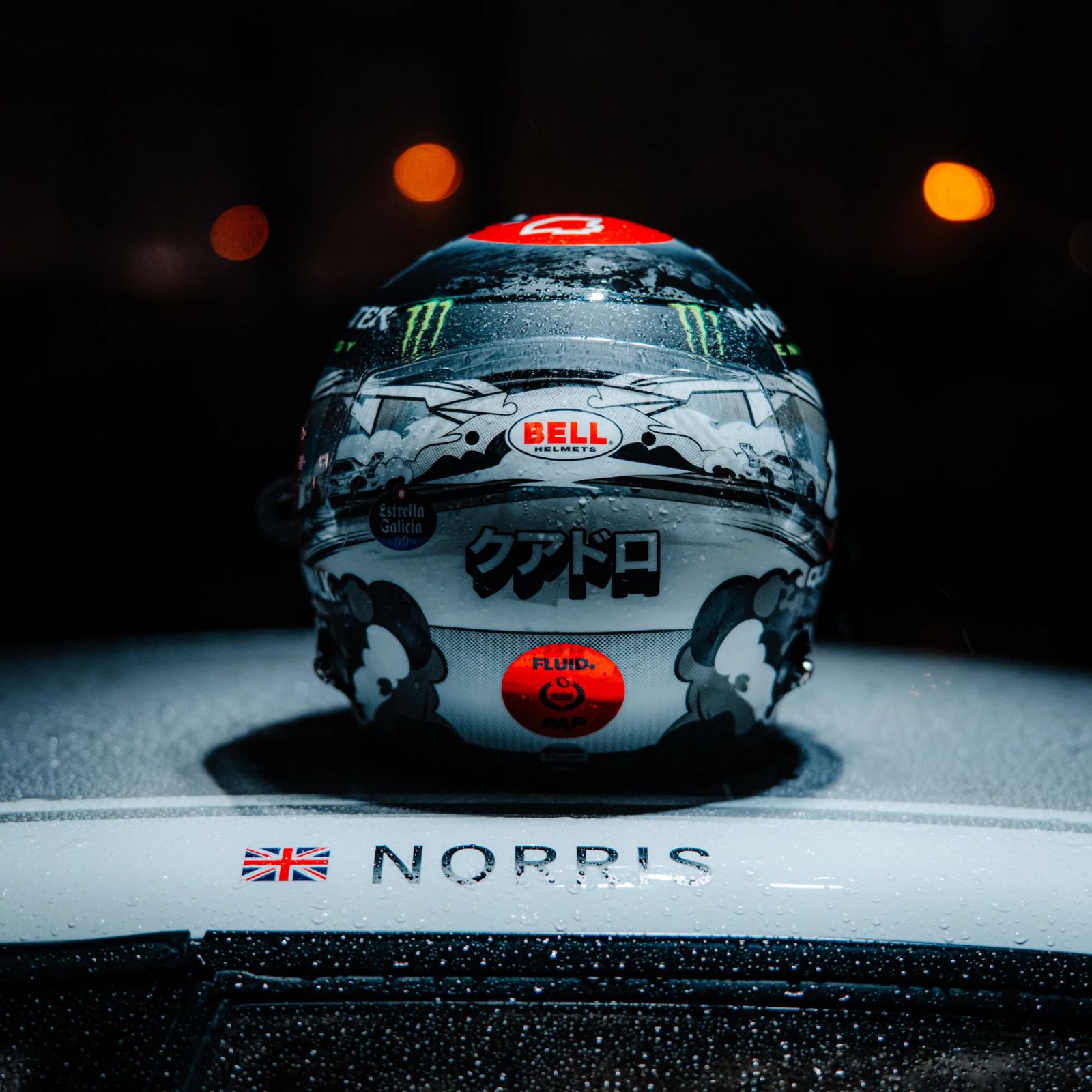 新品 2025年日本F1グランプリ仕様 ランド・ノリス ヘルメット 1/5