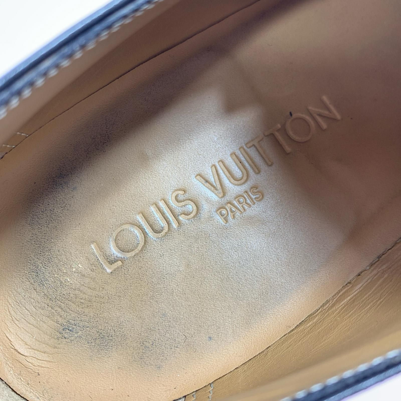 LOUIS VUITTON ルイヴィトン ビジネスシューズ ブラック SIZE 25cm