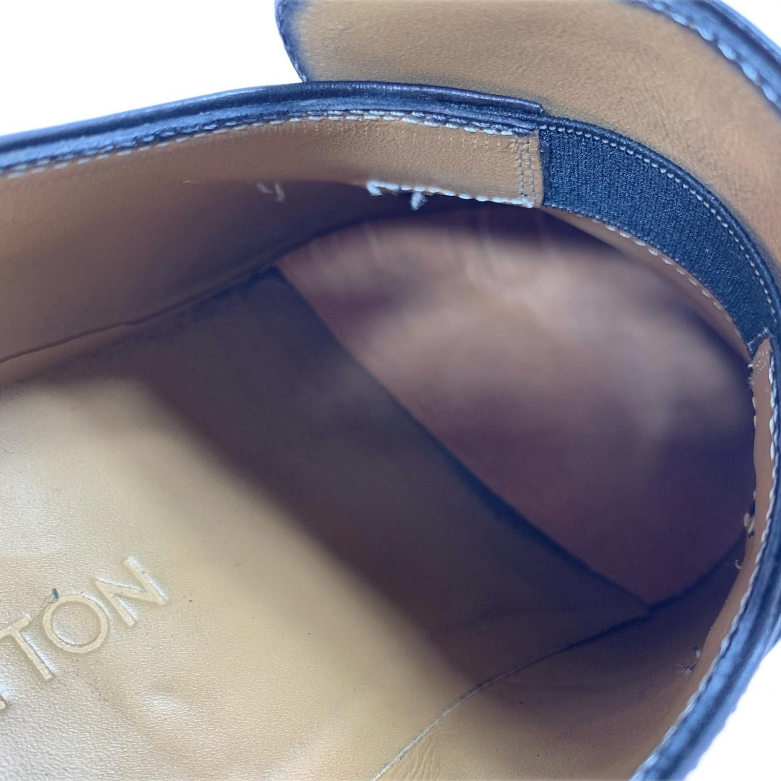 LOUIS VUITTON ルイヴィトン ビジネスシューズ ブラック SIZE 25cm