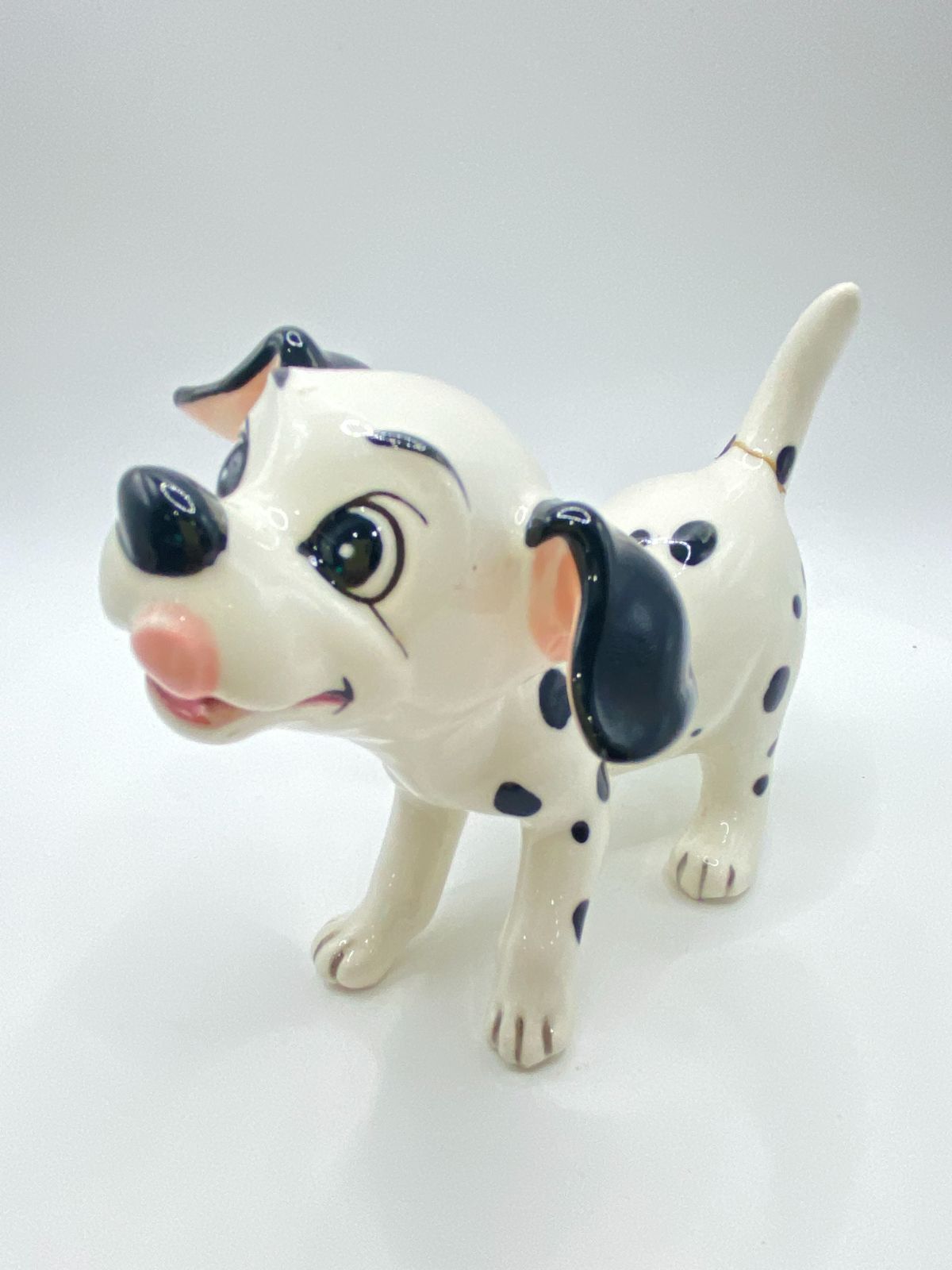 Disney ヴィンテージ アメリカ50年代 ダルメシアン 犬 陶器 101匹わん