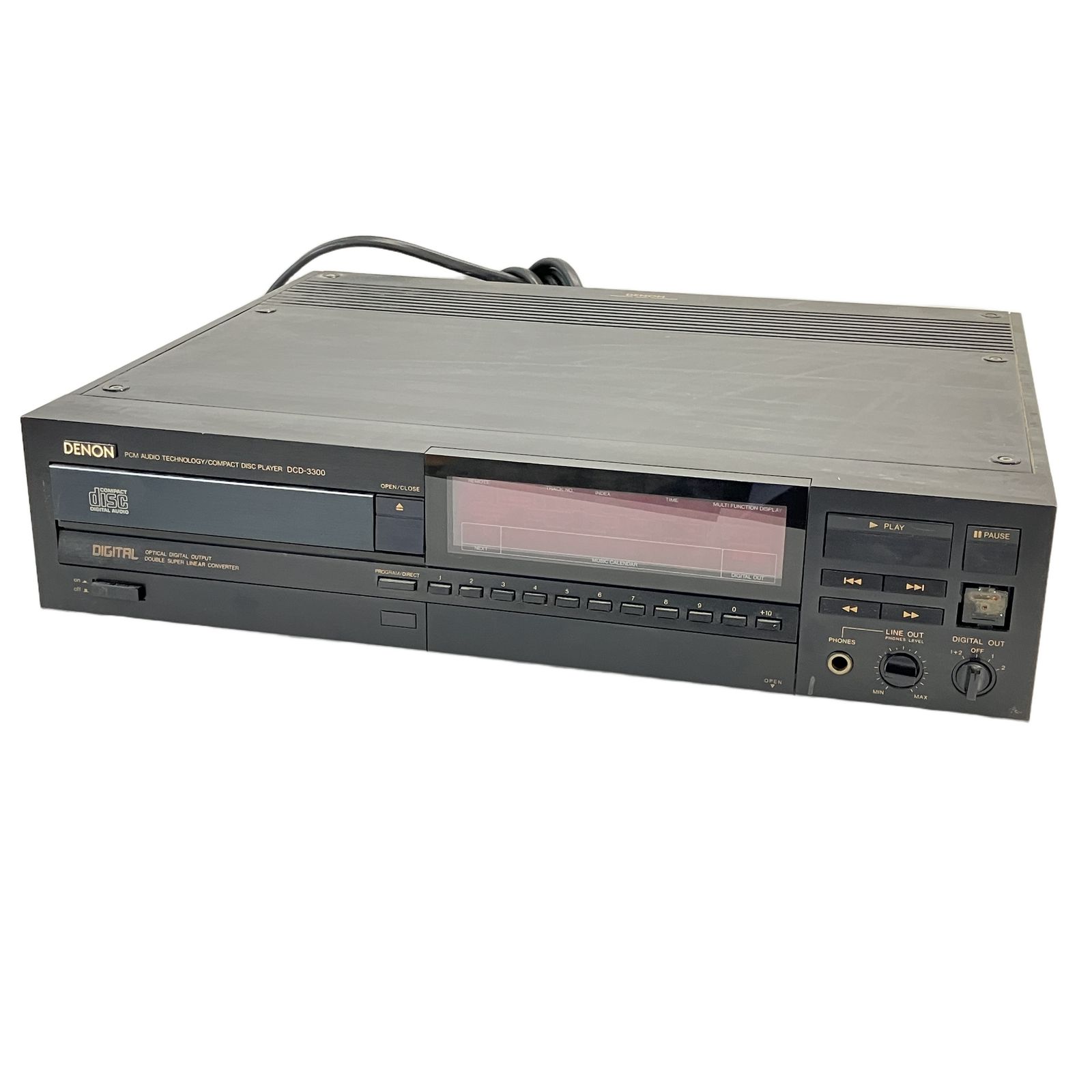 DENON DCD-3300 CDプレイヤー Wスーパーリニア・コンバーター 搭載 デノン ジャンク W10959415