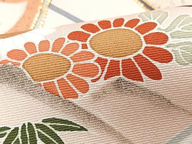 平和屋着物□豪華色留袖 駒刺繍 扇面御所車花文 暈し染め 金彩 正絹