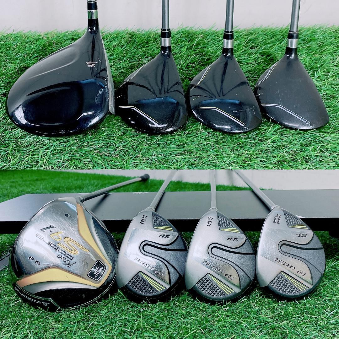 即コースデビュー！ ゴルフクラブ フルセット 12本 コブラ入り G3901