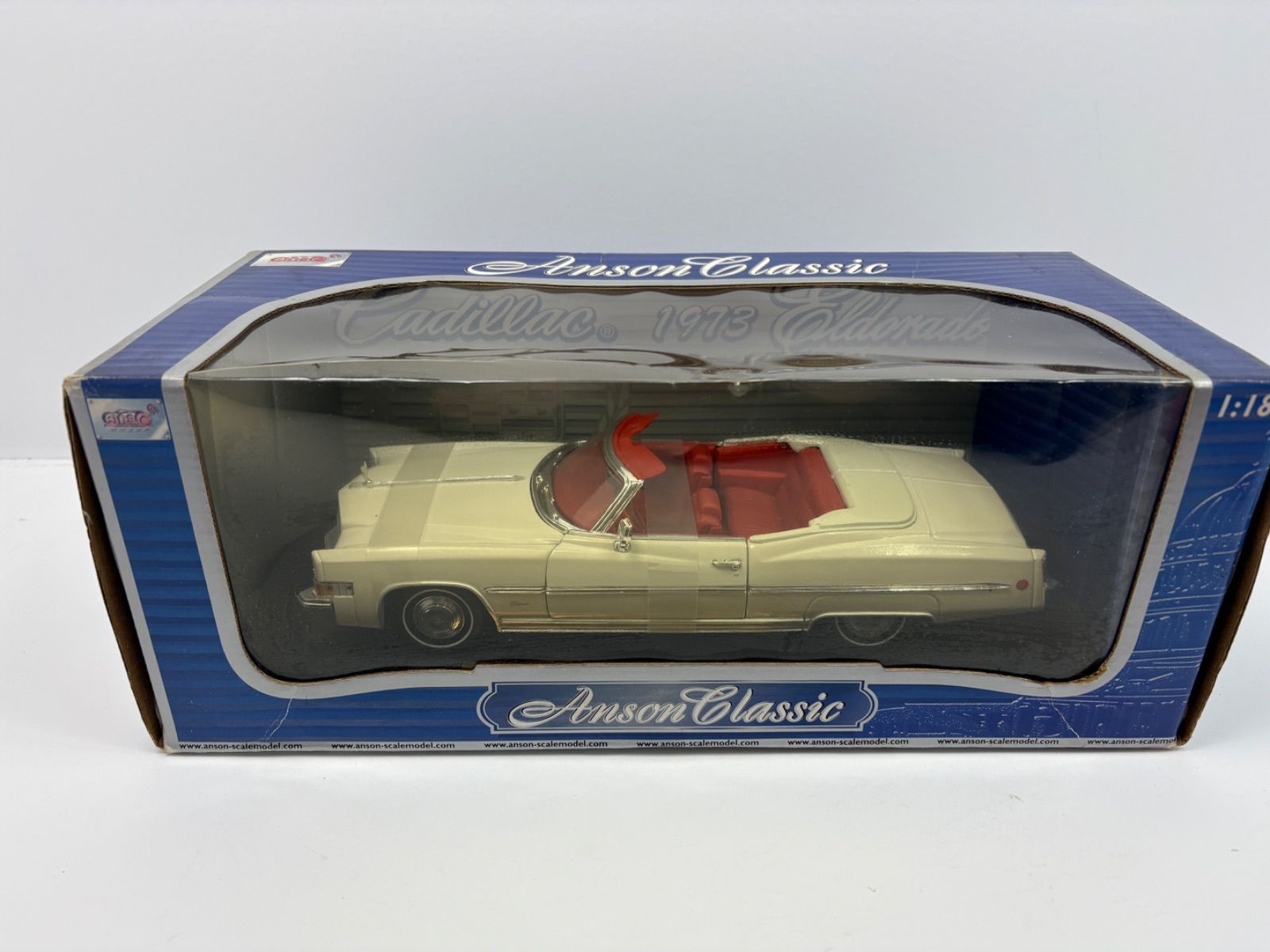 Anson Classic 1/18 Cadillac Eldorado Convertible 1973 キャデラック
