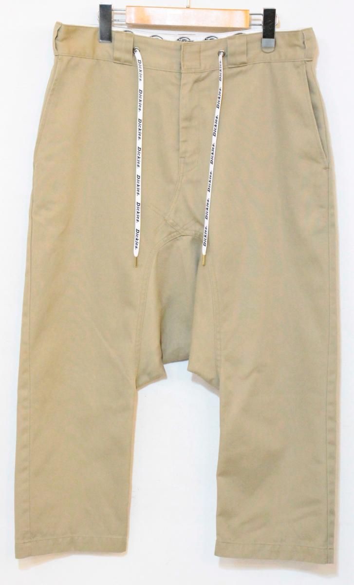 【中古】 GANRYU メンズサルエルパンツ 2 FUMITO GANRYU × DICKIES/サルエルパンツ/2/ベージュ 肌色/FU7-PA-01