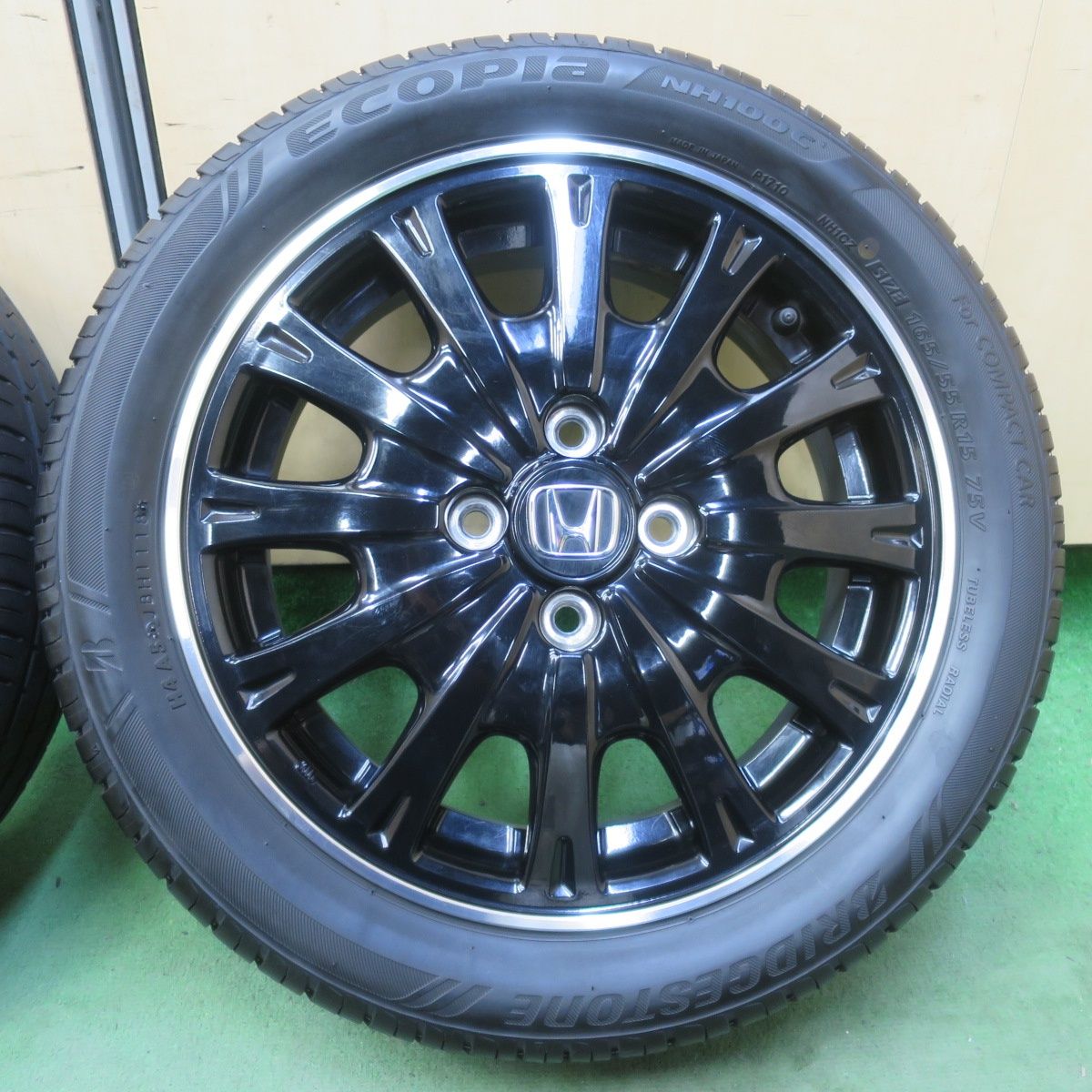 165 55 15 NBOX 純正ホイール　BRIDGESTONE エコピア 車 165 55 15 NBOX 純正ホイール BRIDGESTONE エコピア