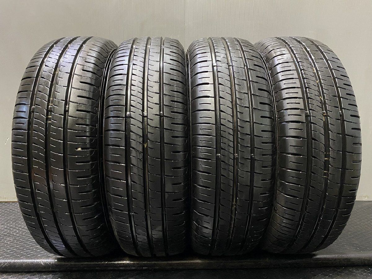 DUNLOP ENASAVE EC204 195/65R15 15インチ 夏タイヤ 4本 25年製 バリ溝 