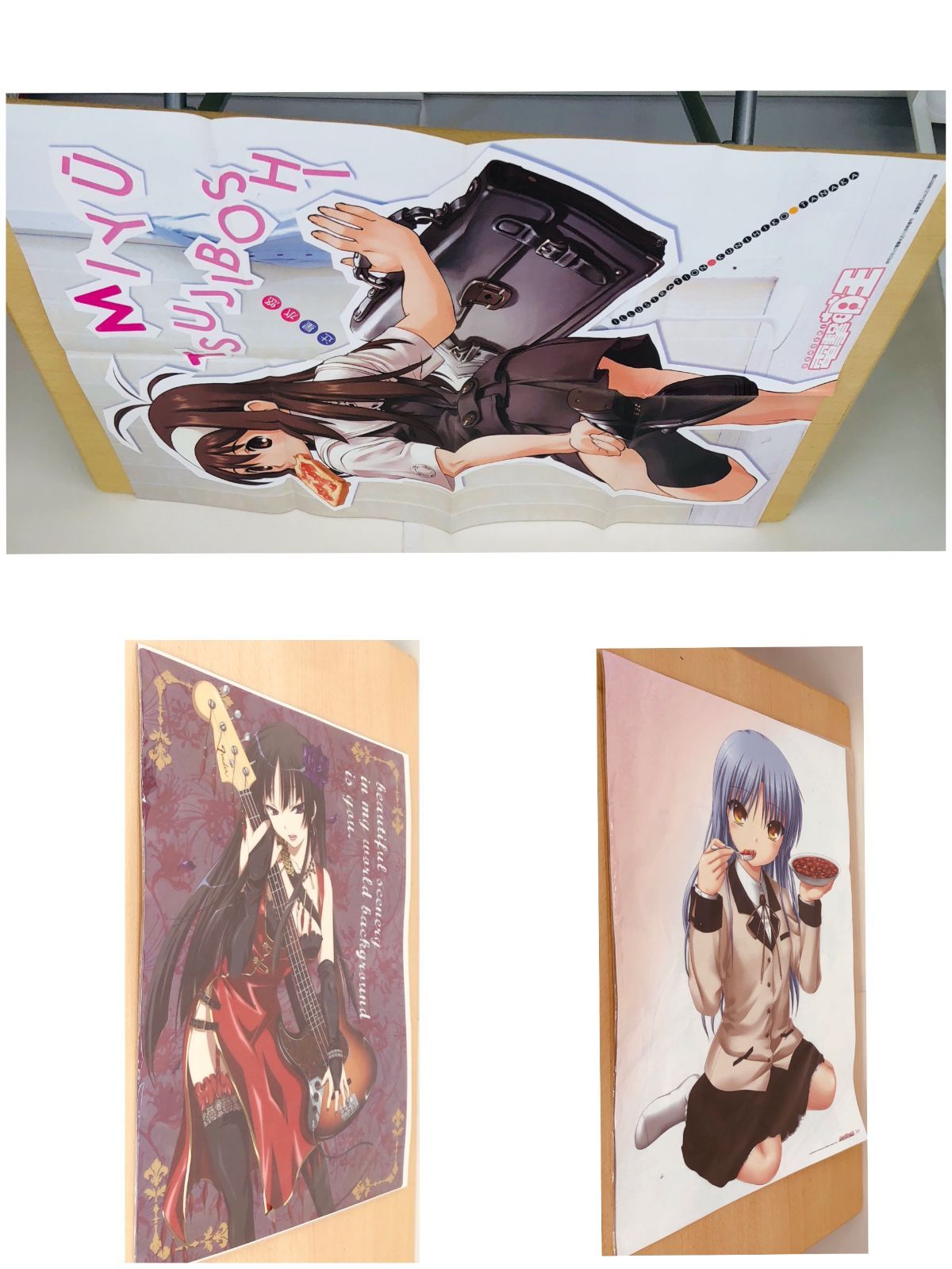 中古品・現状品】アニメグッズ 色々 まとめ売り ポスター・クリア