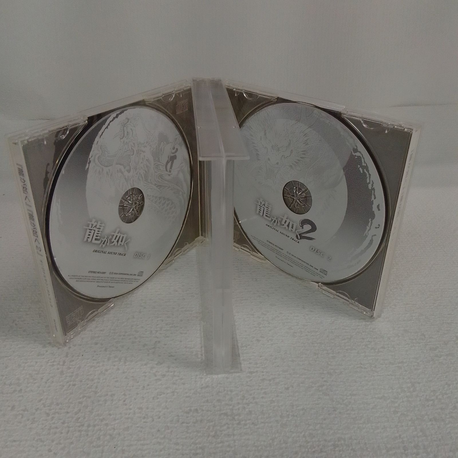 ☆龍が如く/龍が如く2 オリジナルサウンドトラック CD《RU02N》51711 