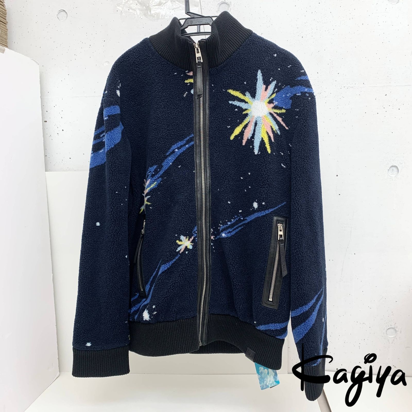 未使用 LOEWE × ハウルの動く城 コラボ ジャケット Magical Sky Fleece 