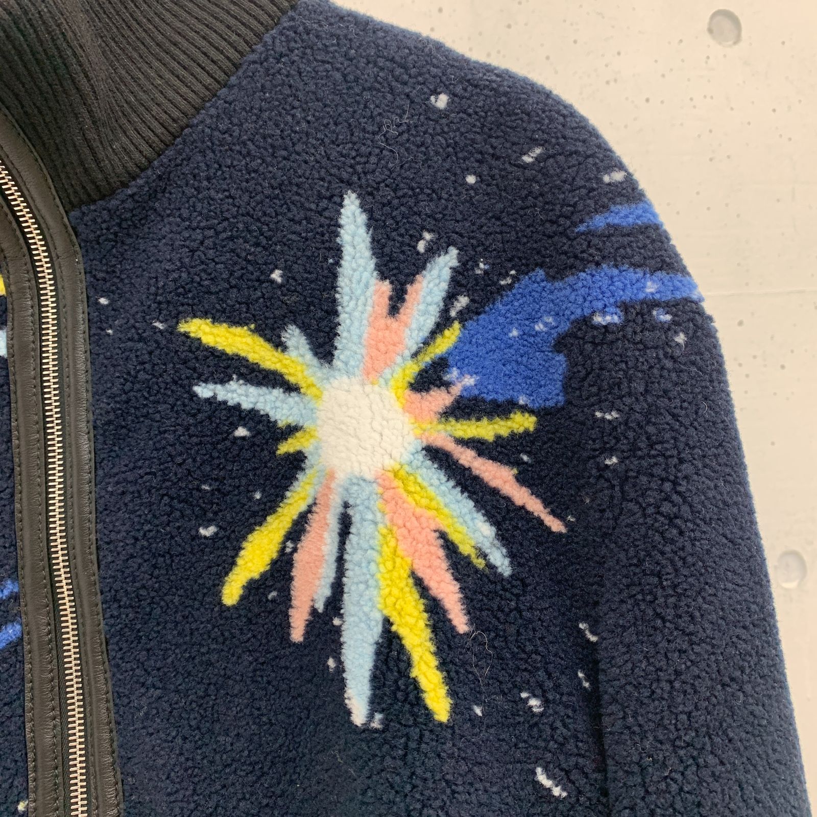 未使用 LOEWE × ハウルの動く城 コラボ ジャケット Magical Sky Fleece 