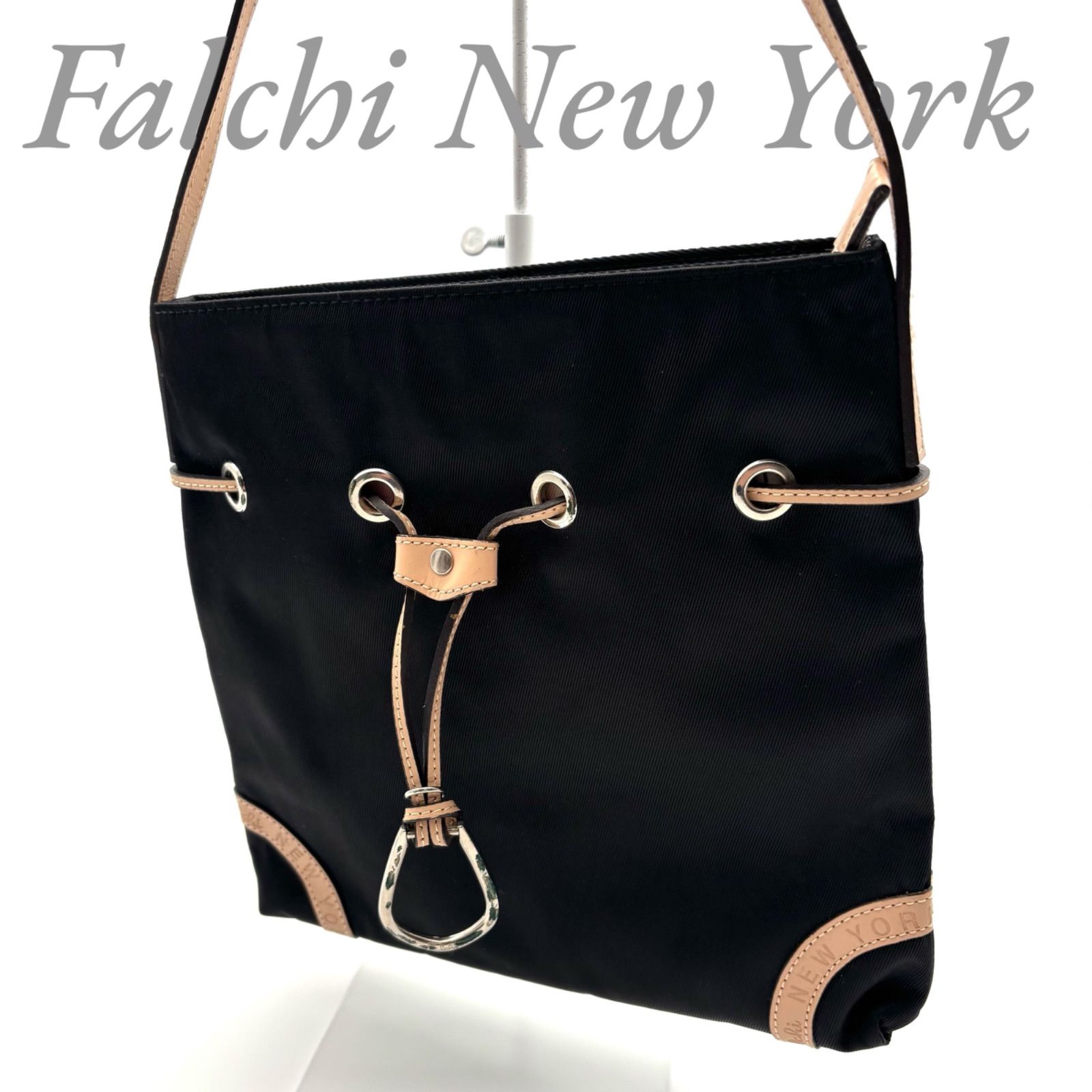 B5616】 Falchi New York ファルチニューヨーク ショルダーバッグ 