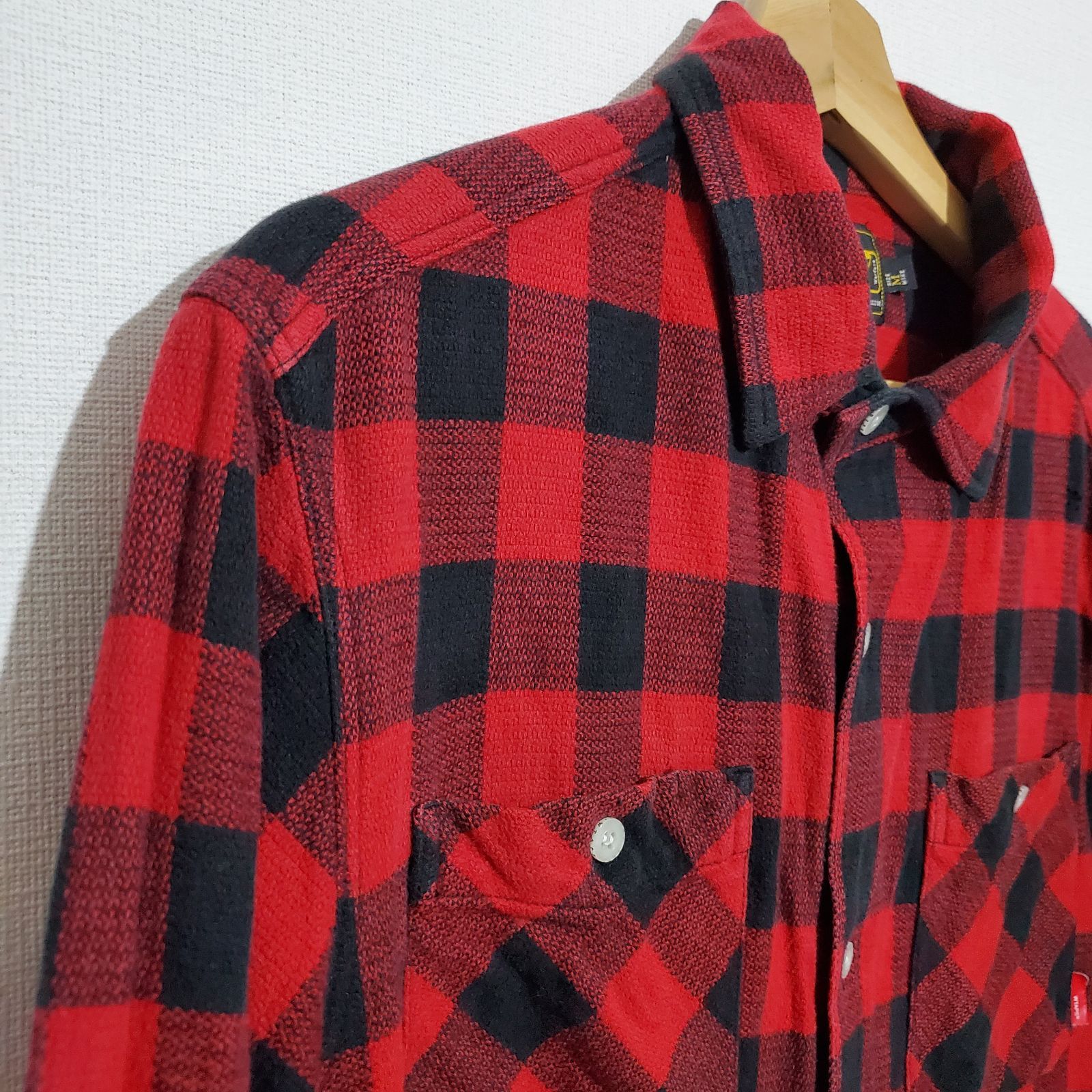 WTAPS ダブルタップス ブロックチェック ネルシャツ フランネル - メルカリ