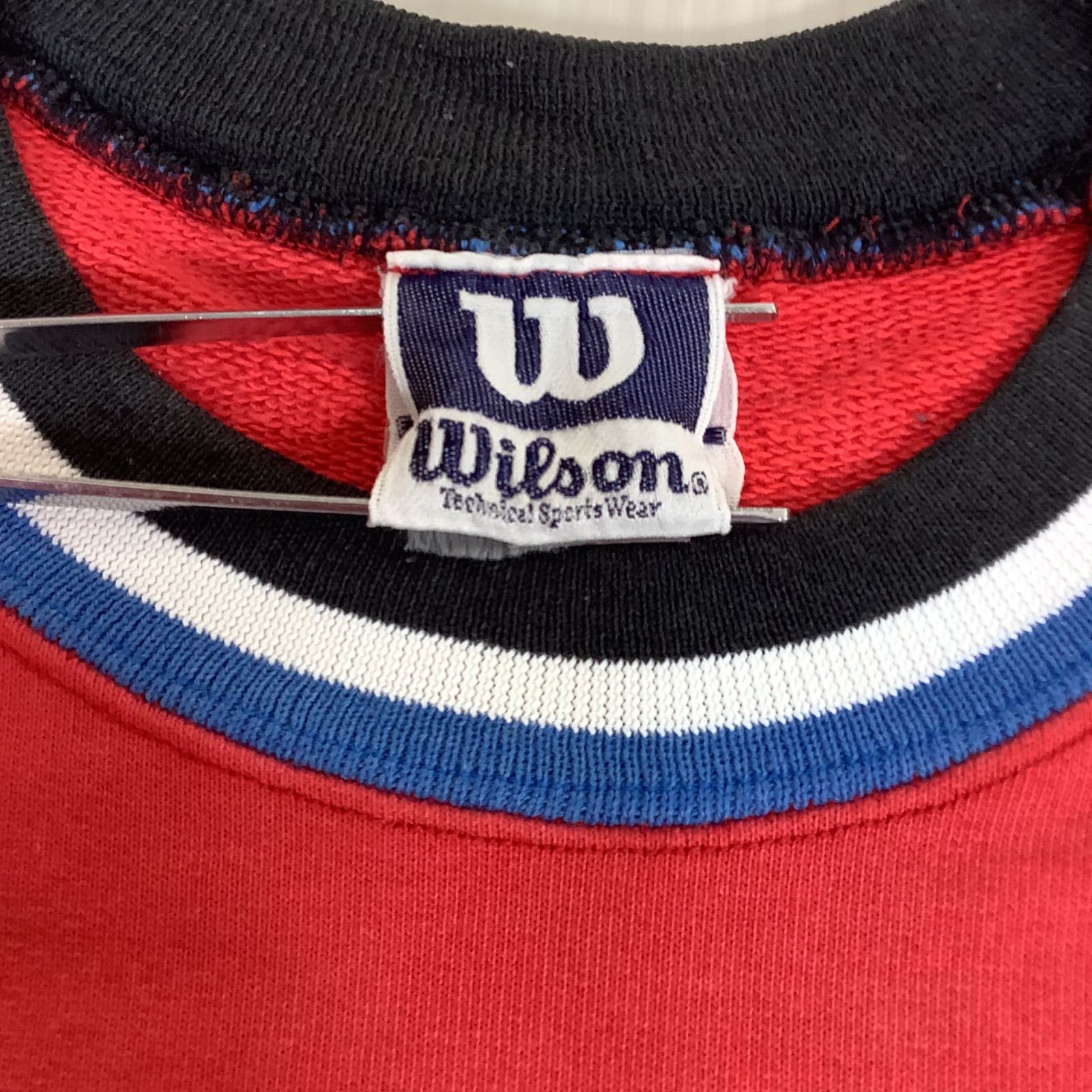 Wilson ウィルソン 刺繍ロゴ リンガースウェット トレーナー L相当 