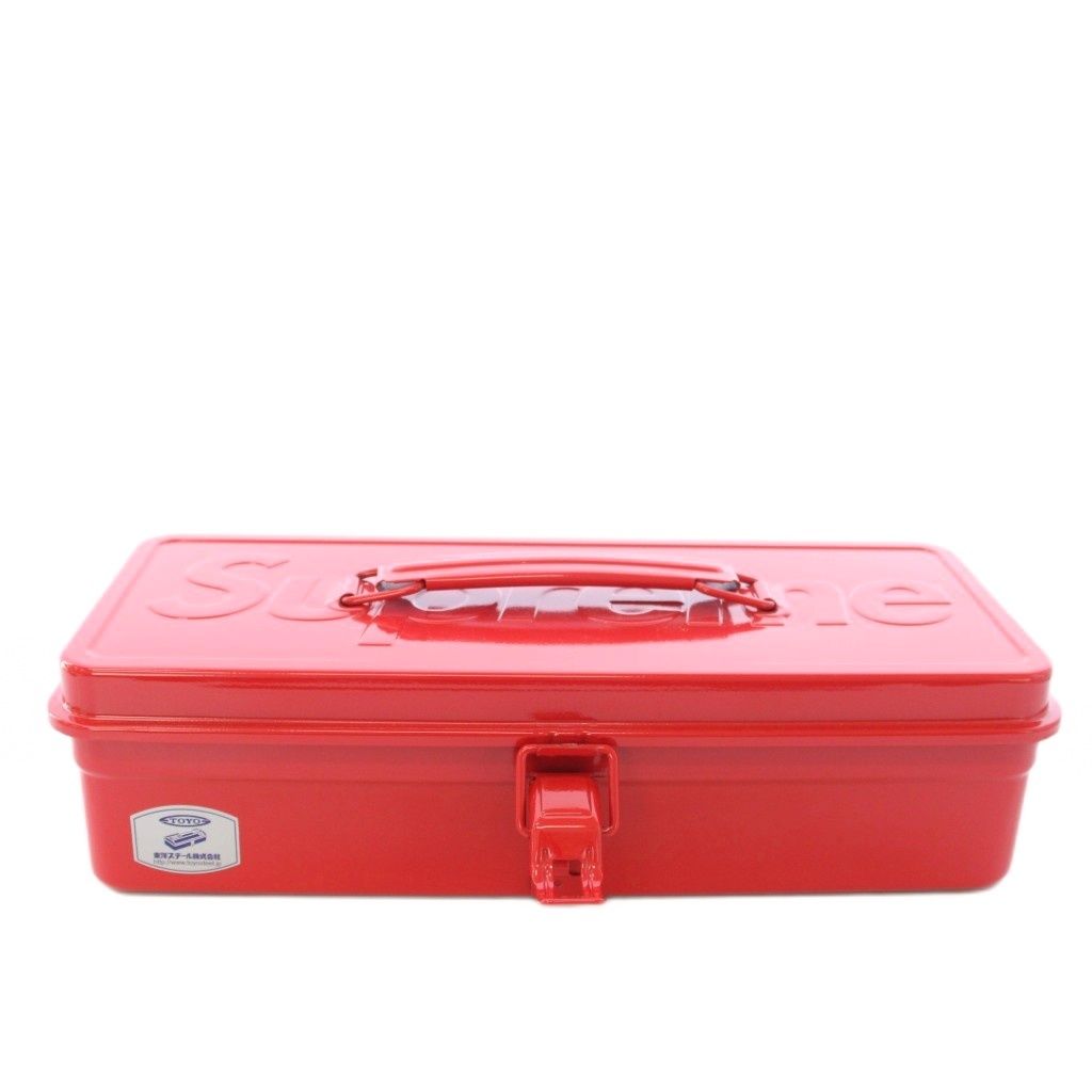 Supreme TOYO steel Tool Box レッド　未使用美品 シュプリーム SUPREME 東洋スチール TOYO Steel Toolbox トランク型