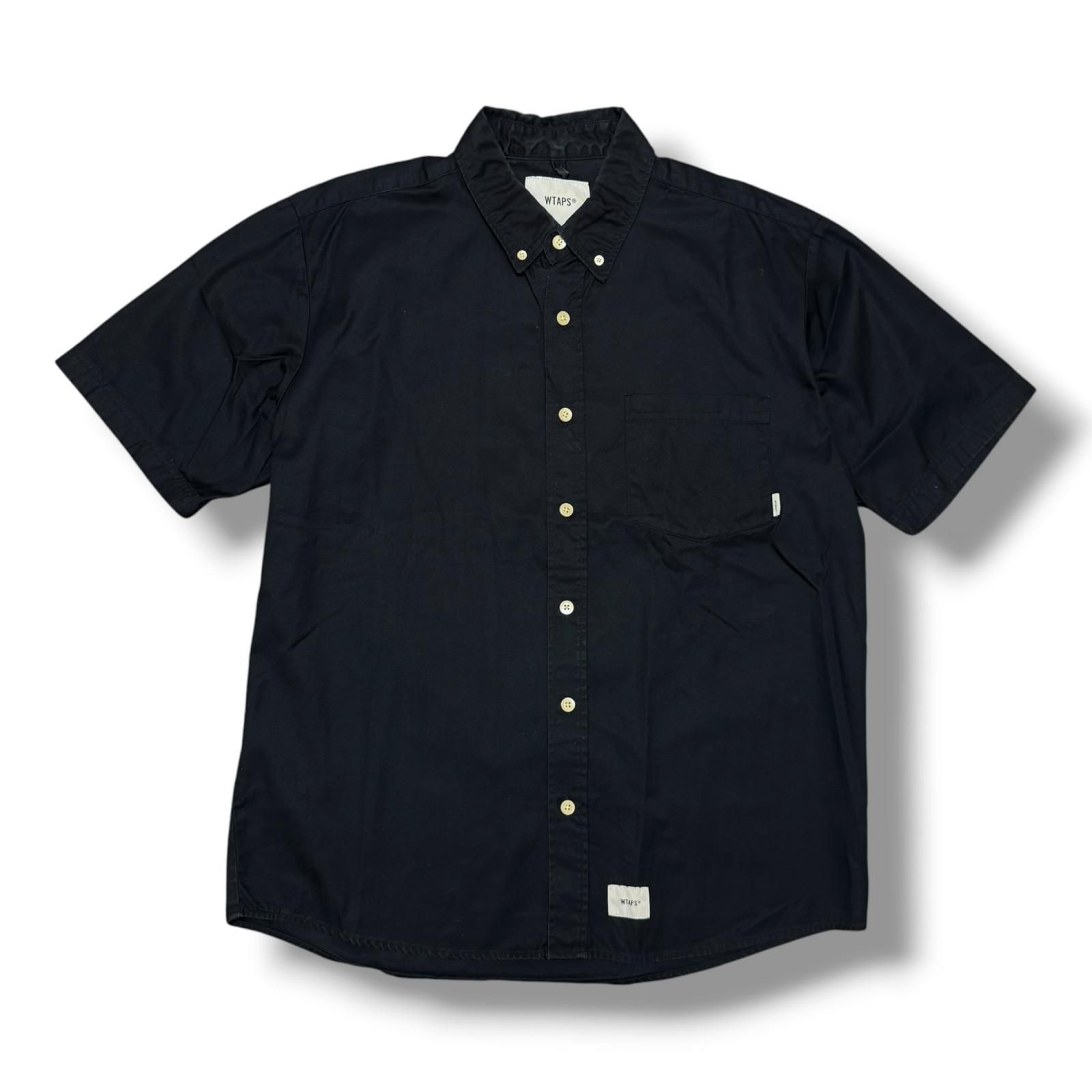 WTAPS 18SS BD SS 02 SHIRT. COTTON. GABARDINE コットンギャバジン