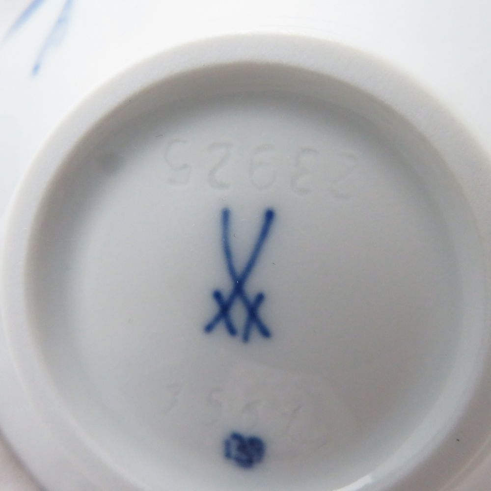 未使用 MEISSEN マイセン ブルーオーキッド 23925 シュガーポット