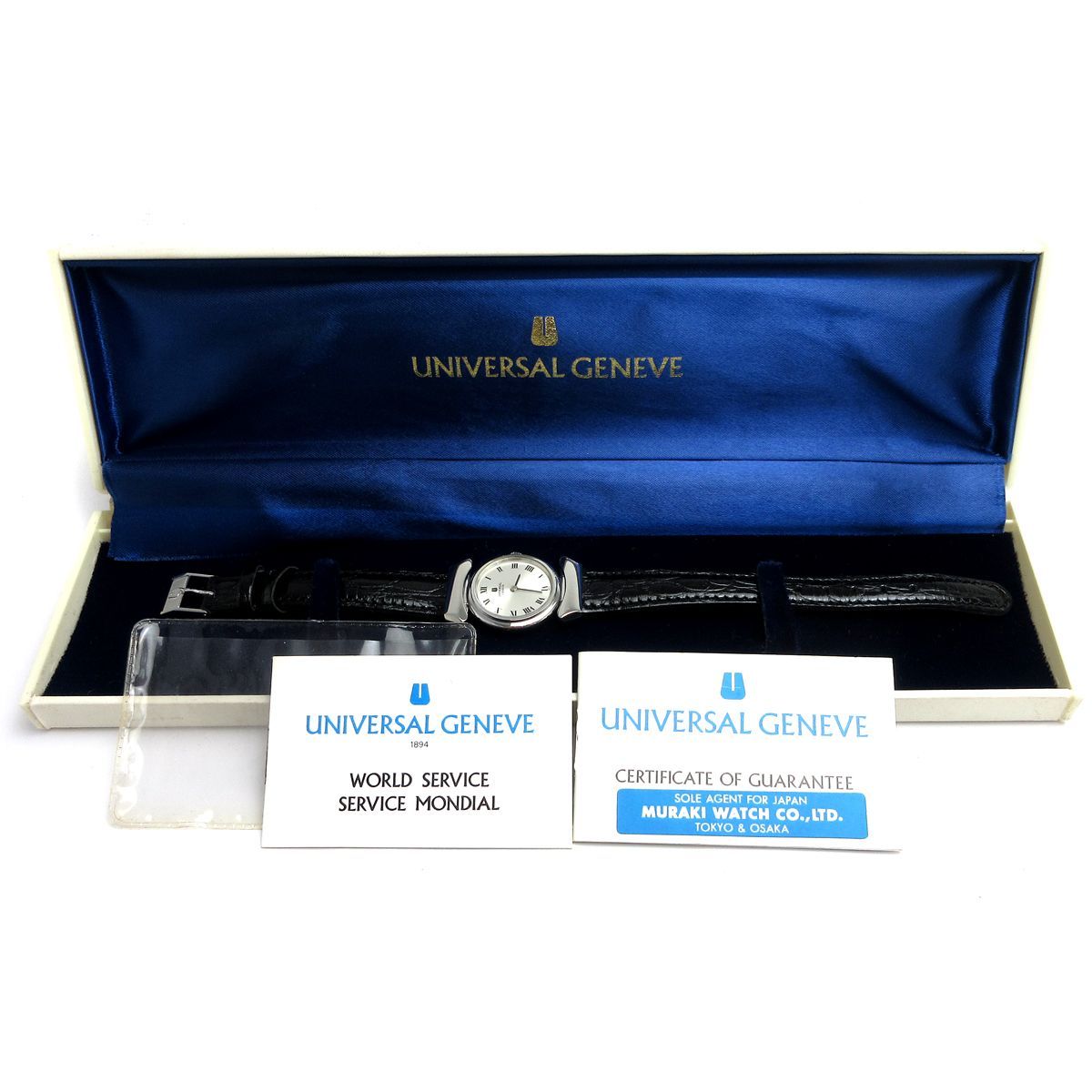 ユニバーサルジュネーブ UNIVERSAL GENEVE 手巻き レディース cal.1-42