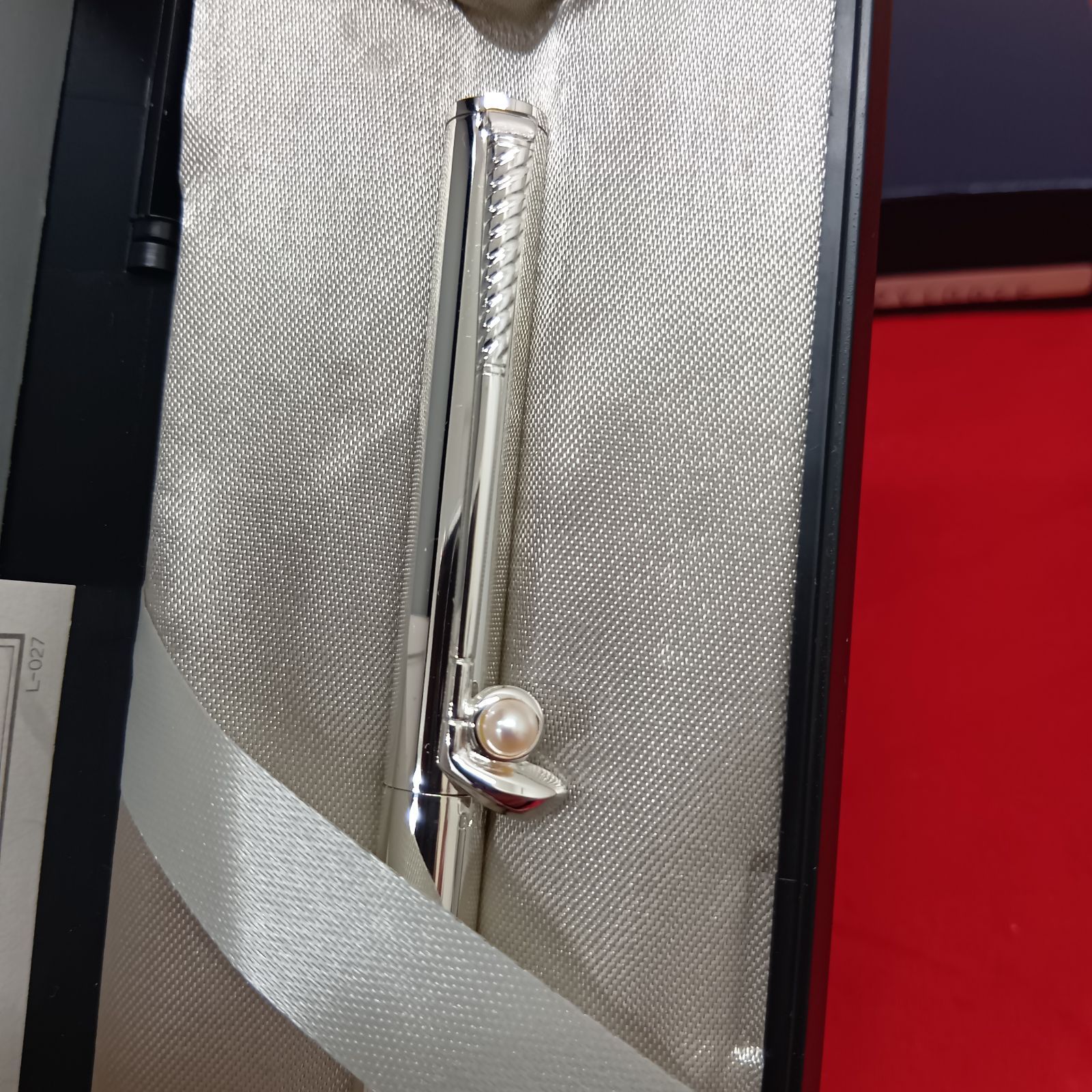 MIKIMOTO ボールペン 真珠 ゴルフ シルバー950 ミキモト パール - メルカリ
