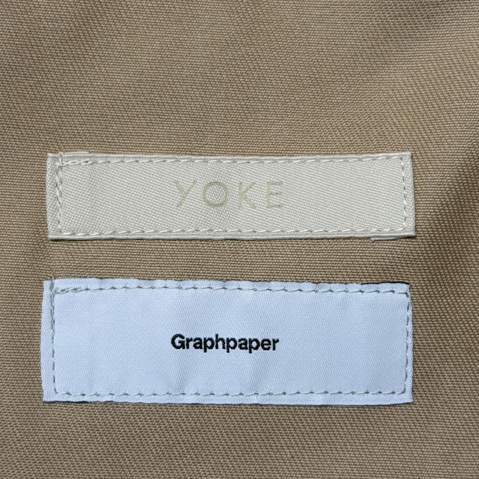 参考上代37400円 未使用 Graphpaper × YOKE 23AW 2Pleated Wide 