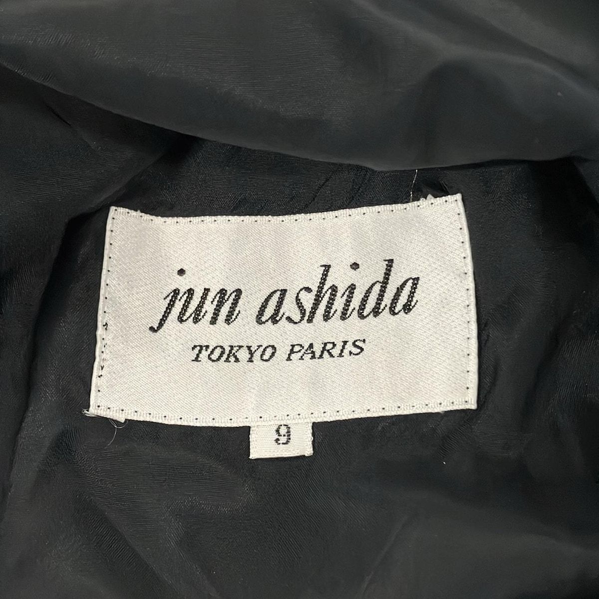 JUN ASHIDA(ジュンアシダ) ワンピース サイズ9 M レディース美品 黒