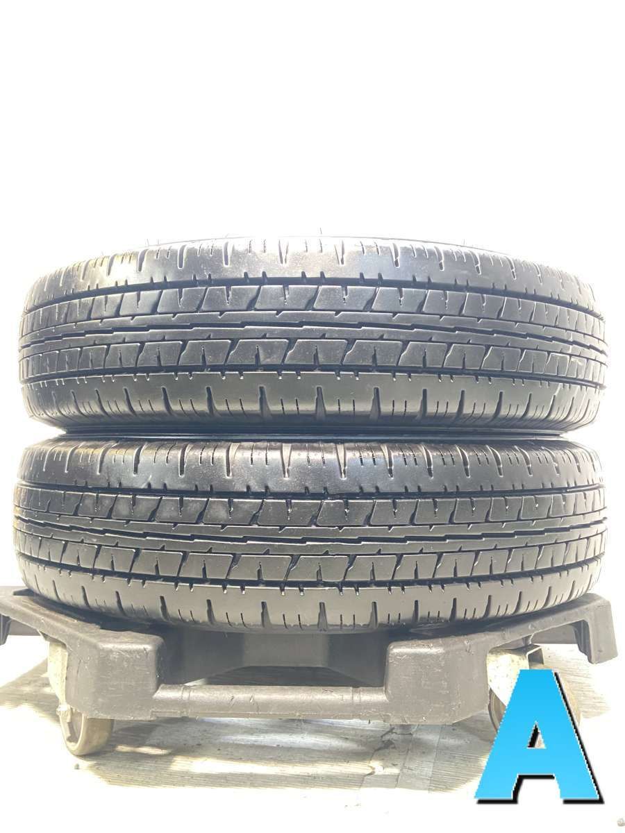 165/80R14 97/95N LT ダンロップ エナセーブ VAN01 中古タイヤ サマータイヤ 2本セット s14260221062