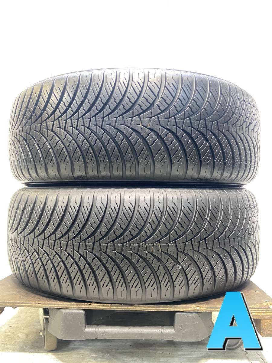 215/55R17 ダンロップ ALL SEASON MAXX AS1 中古タイヤ スタッドレスタイヤ 2本セット w17260221095