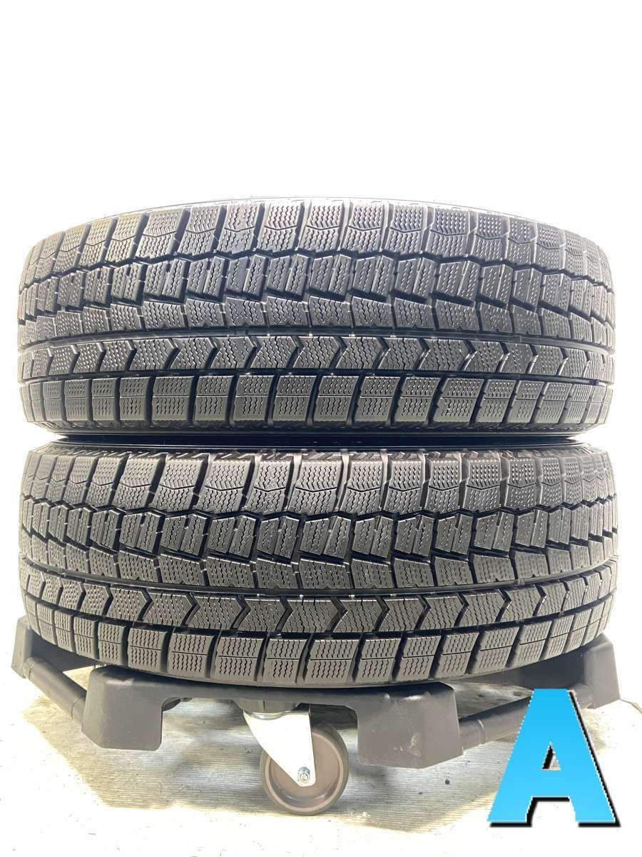 195/60R16 ダンロップ ウィンターマックス WM02 中古タイヤ スタッドレスタイヤ 2本セット w16260221057