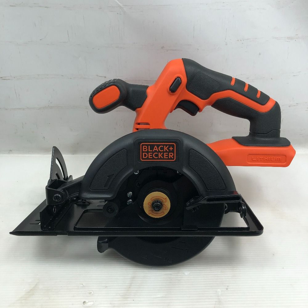 BLACK+DECKER ブラックアンドデッカー 工具 丸のこ 未使用品(S) 本体のみ BDCCS18 オレンジ