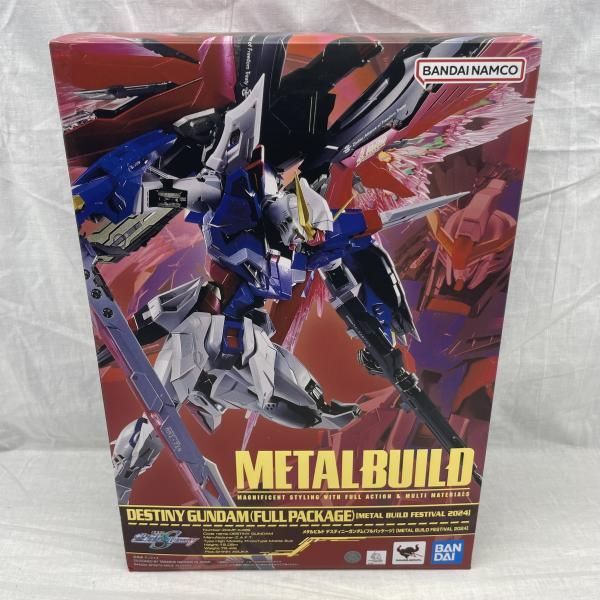 中古】開封)METAL BUILD デスティニーガンダム (フルパッケージ