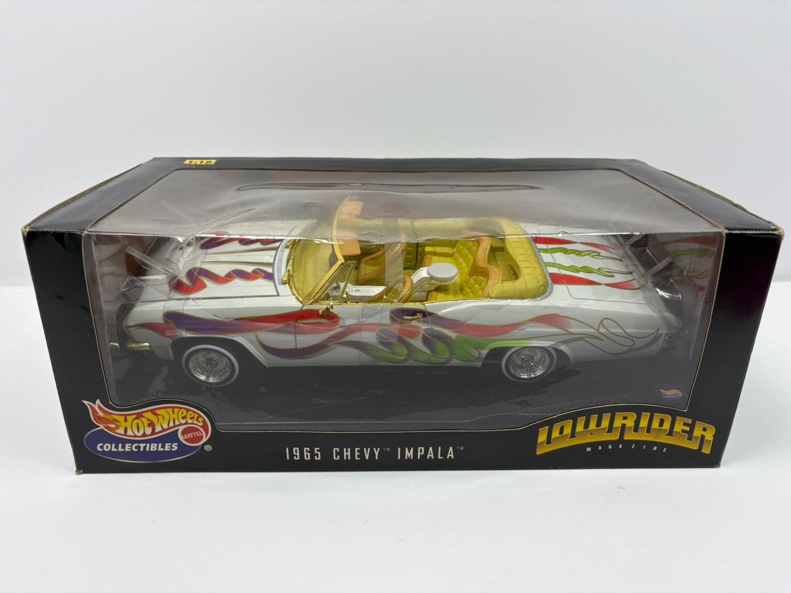 Hot Wheels Collectibles Lowrider Magazine 1965 Chevy Impala 1/18